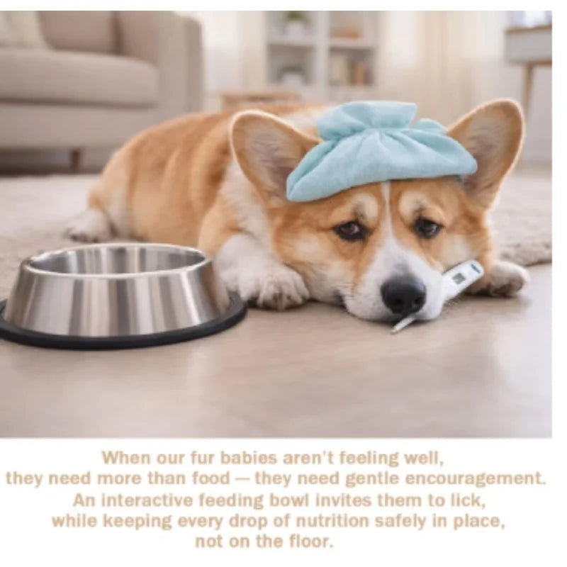 Slow Feeder Lick Bowl