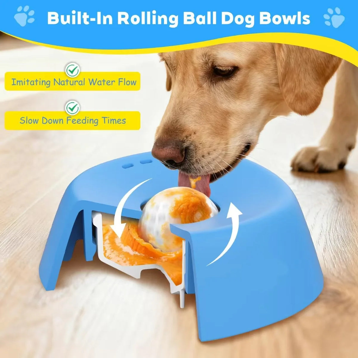 Slow Feeder Lick Bowl