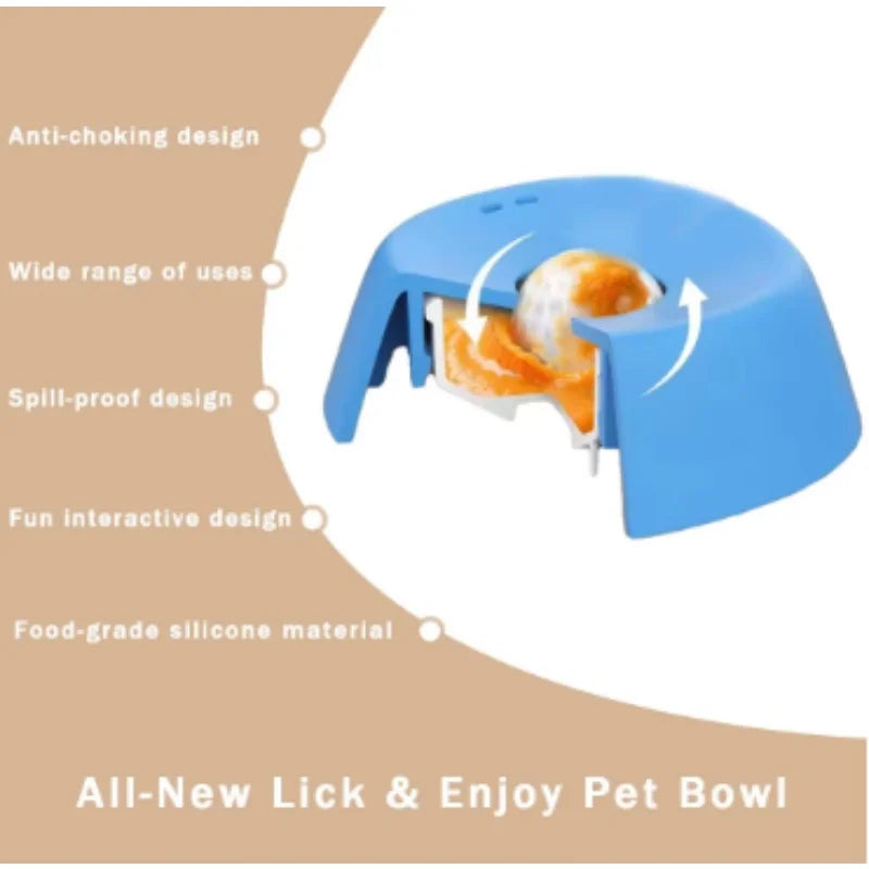 Slow Feeder Lick Bowl